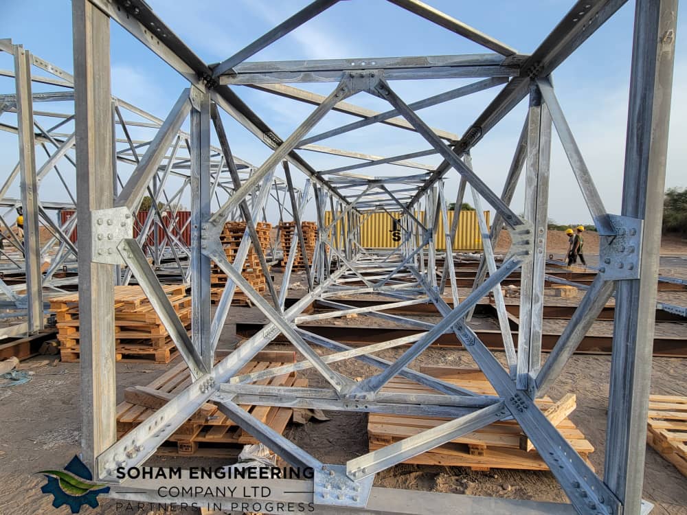 الهياكل المعدنية